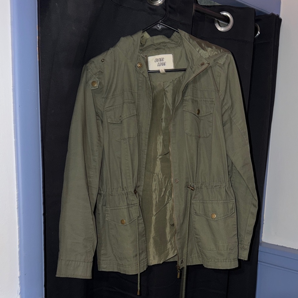 Outer Edge Olive Utility Jacket